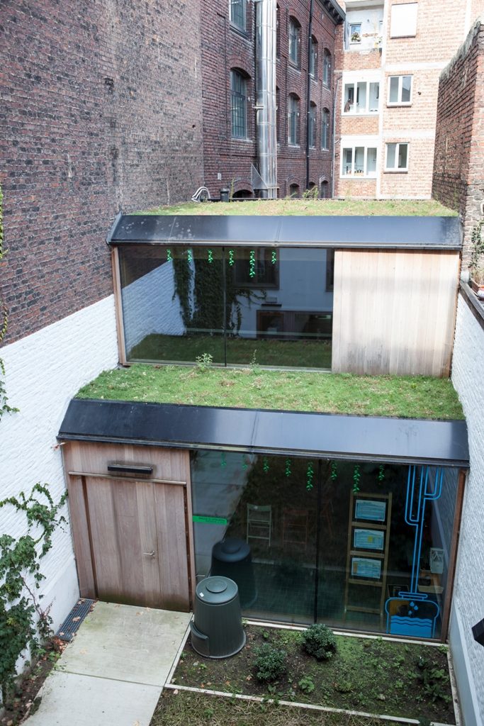 EcoHuis : Fortstraat 33 in Sint-Gillis (Brussel).